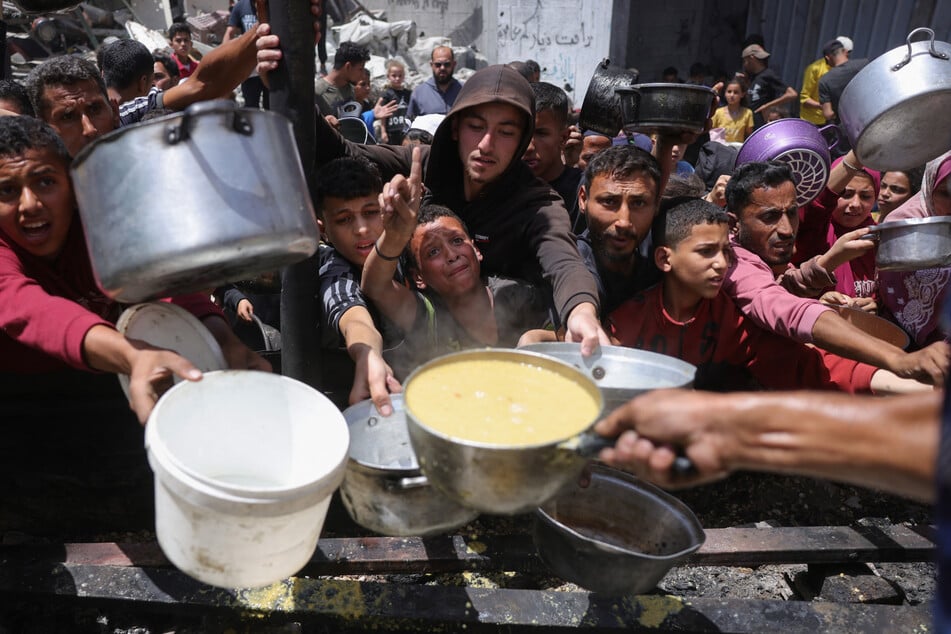 Gaza is "the hungriest place on Earth", the UN said, warning that the Palestinian territory's entire population was now at risk of famine amid Israel's assault.