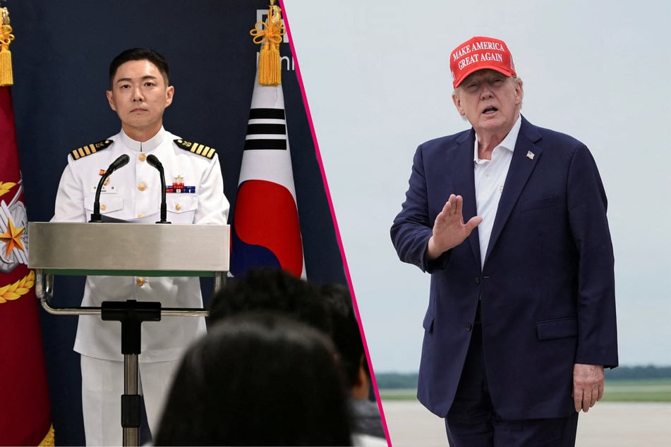 Trump "not happy" with military drills that South Korea promises "will proceed"