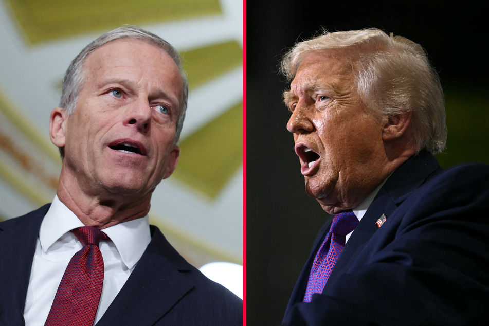Trump attacks GOP Senate leader John Thune over his refusal to break filibuster