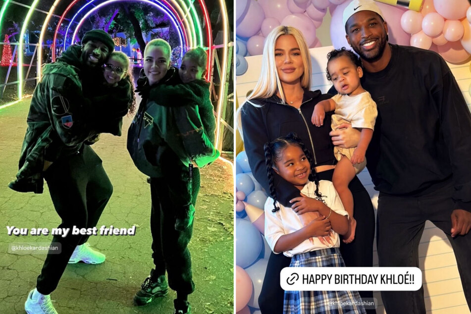 Tristan Thompson calls Khloé Kardashian his "best friend" in birthday tribute