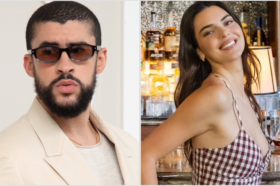 Kendall Jenner and Bad Bunny (l.) enjoyed a handsy date night in Paris during fashion week.