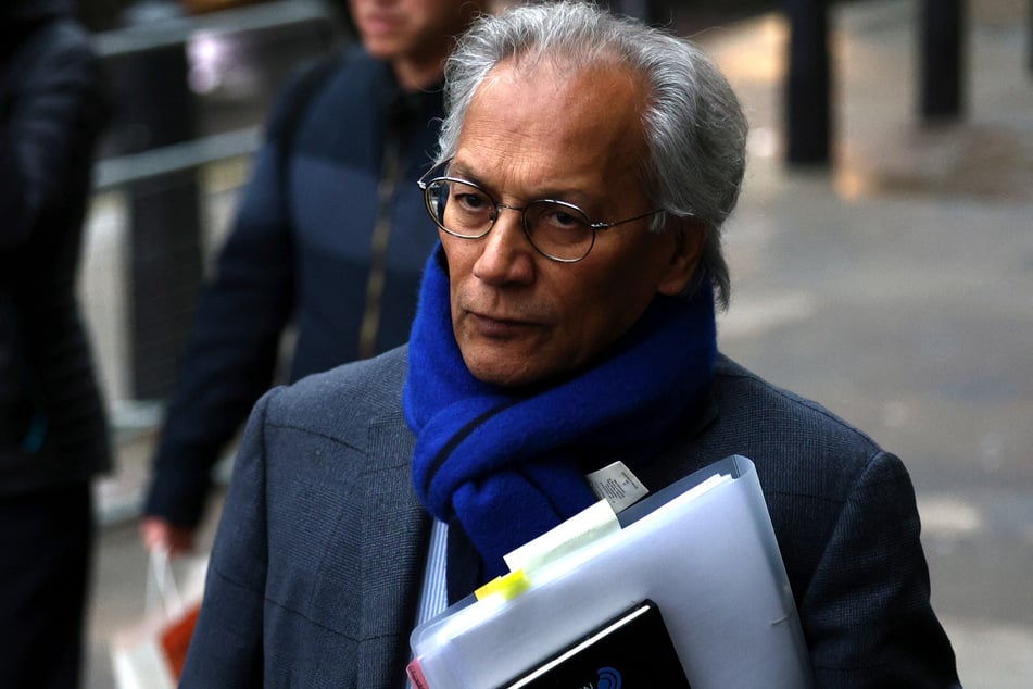 BBC Chair Samir Shah arrives to give evidence to a Governmental Culture, Media & Sport Select Committee hearing at Portcullis House in London on November 24, 2025.