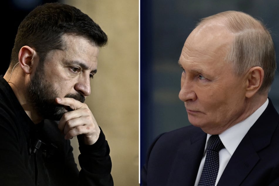 Russian President Vladimir Putin said a "transitional administration" should take over from Ukraine's Volodymyr Zelensky.
