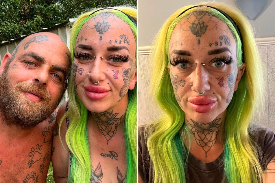 Ink addict told her kids would be better off without her "because of my tattoos"