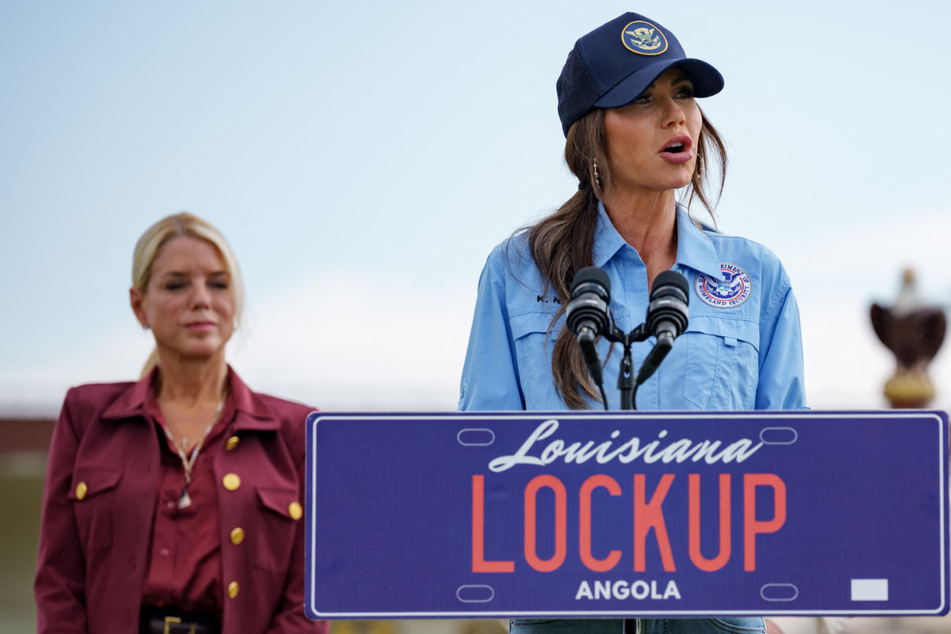 Noem boasts about horrific conditions at new ICE detention facility at Louisiana prison