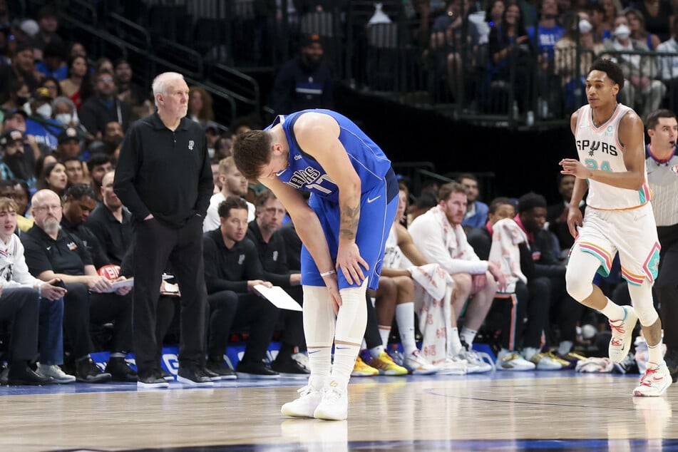 Luka Dončić is an injury worry for the Mavericks ahead of the playoffs.