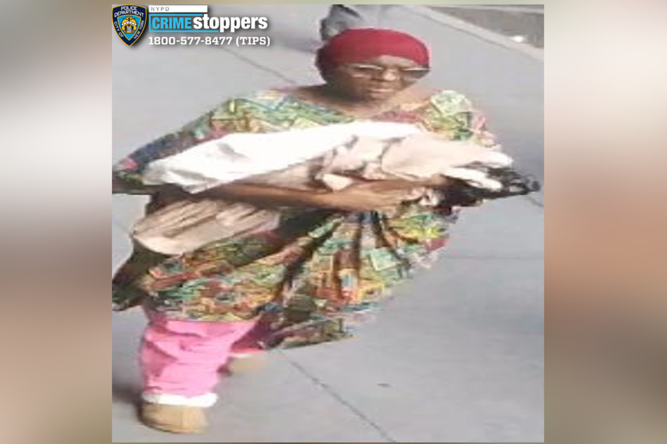 The police are now searching for the irresponsible woman.