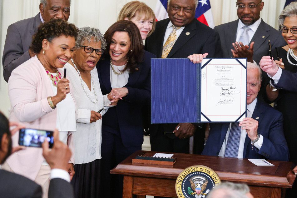 President Biden signs bill to make Juneteenth an official federal holiday