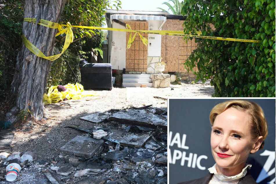 Anne Heche crash scene shows horrific damage in new photos