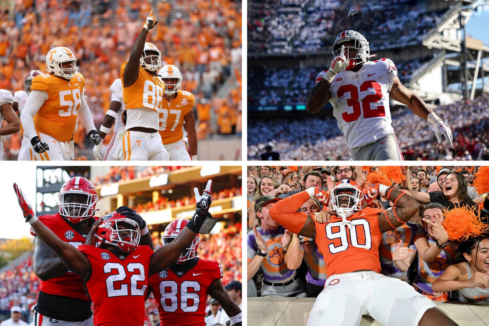 Tennessee Volunteers secure the top spot in first College Football Playoff rankings