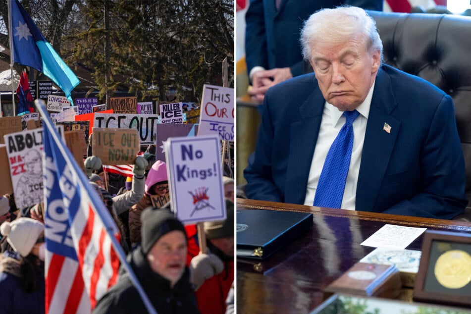 President Donald Trump said his administration may use a "softer touch" in its ongoing assault on immigrant communities.