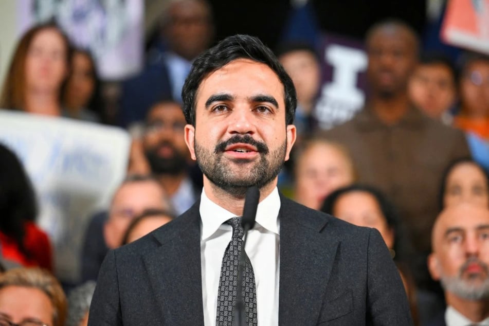 New York City Mayor Zohran Mamdani speaks during a news conference at City Hall on September 14. Mamdani has announced a review of the NYPD's use-of-force guidelines and sweeping accountability reforms.
