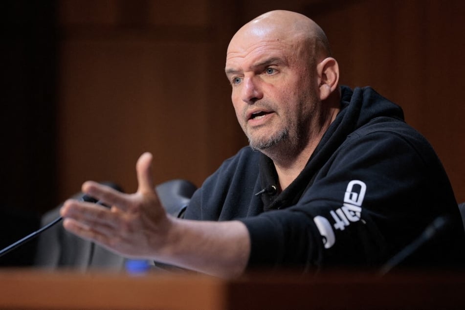 John Fetterman questions artificial intelligence tech leaders during a hearing on May 8, 2025, in Washington, DC. The MAGA-friendly democrat has reportedly been avoiding key aspects of his job.
