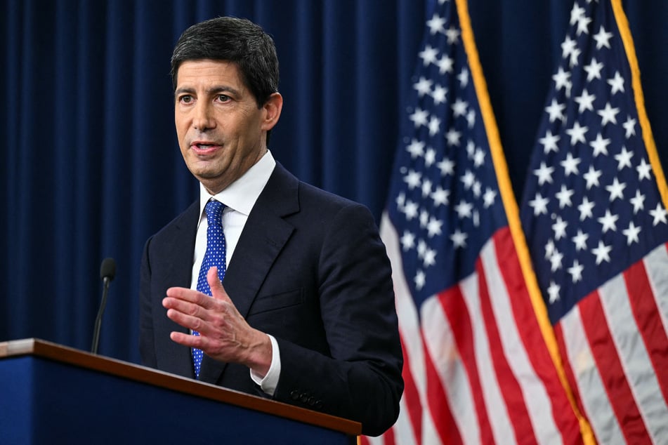 Federal Reserve Chair Kevin Warsh speaks during a news conference at the William McChesney Martin Jr. Federal Reserve Board Building in Washington DC on September 16, 2026.