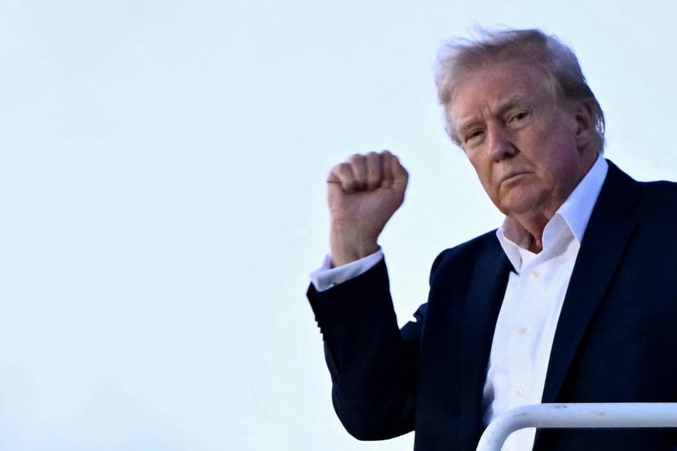 Donald Trump said he felt "in very good shape" Friday after his first annual medical checkup since returning to the presidency.