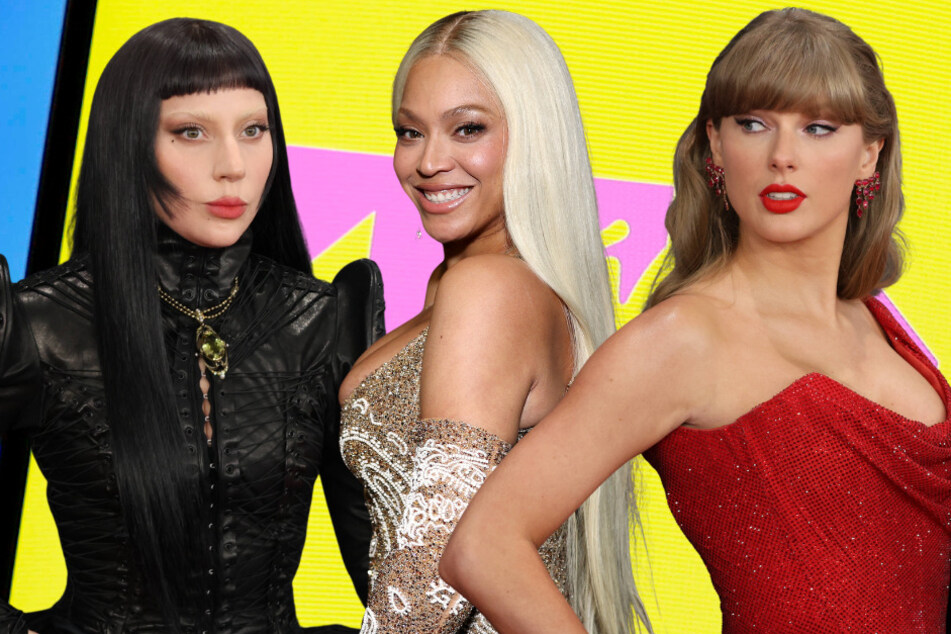 (From r. to l.) Taylor Swift, Beyoncé, and Lady Gaga are going head to head for Artist of the Year at the MTV VMAs this year, making it one of the tightest races yet.