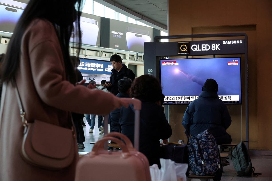 North Korea launches latest batch of missiles amid US-South Korean exercises