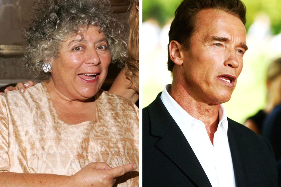 Arnold Schwarzenegger accused of farting in Miriam Margolyes' face!