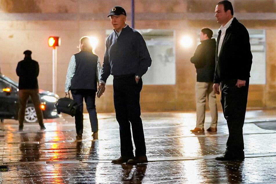 Biden was not injured in the incident and arrived safely at his family home soon after it took place.
