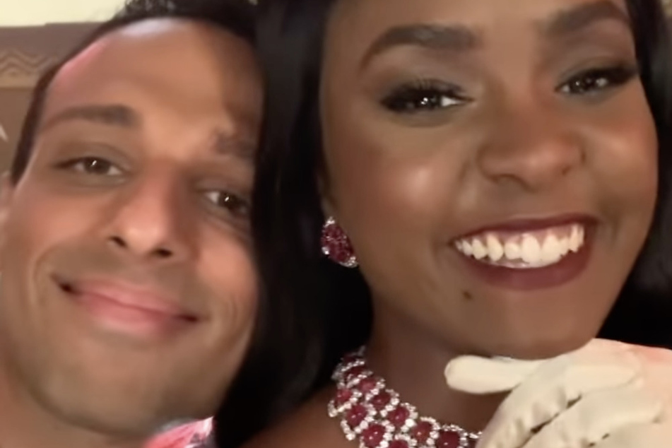 KiKi Layne (r) and Ari'el Stachel were both noticeably missing from most press events for Don't Worry Darling.