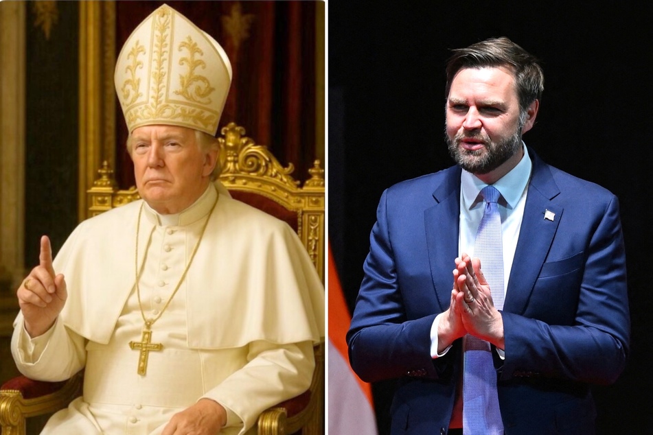 Vance hits back at controversy over Pope Trump meme