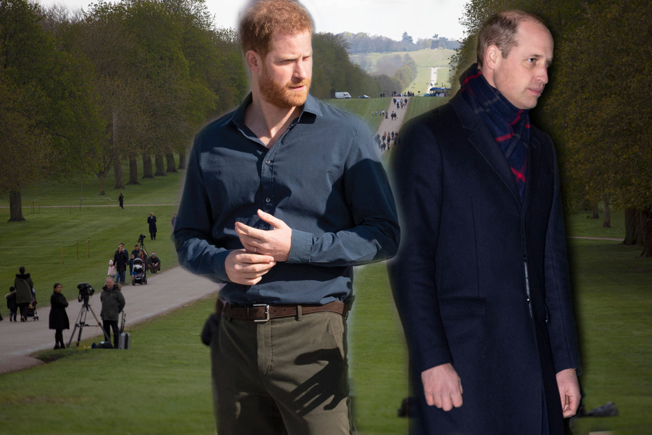 Brotherly rift: Prince Harry and Prince William to keep their distance at Philip's funeral