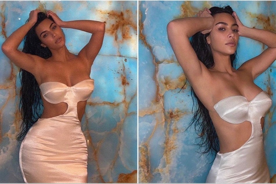 Roll it out! Kim Kardashian makes red carpet debut with Pete Davidson