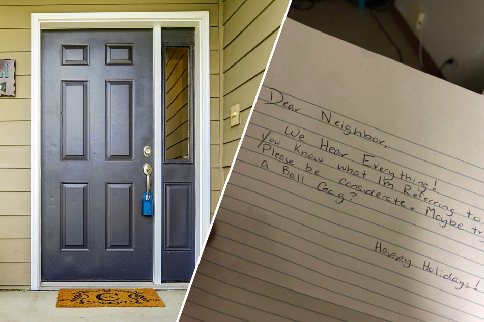 Woman is too loud during sex and gets ballsy complaint letter