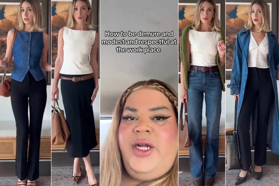 The super popular "very demure, very mindful" TikTok sound byte has now made its way over to the world of fashion – here's what you need to know!
