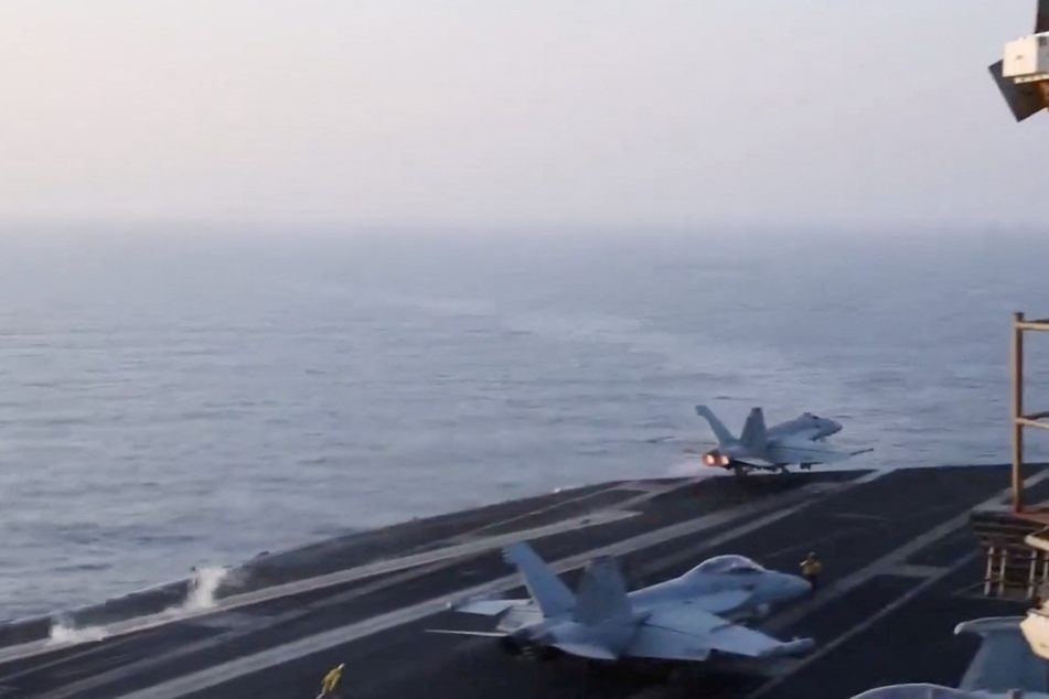 Yemen's Houthis claimed a third attack on the USS Harry Truman aircraft carrier and other warships in the past 48 hours.