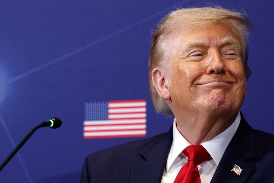 President Donald Trump said Wednesday that arch-foe Iran has freed an American citizen detained since December 2024 and allowed her to leave the country.