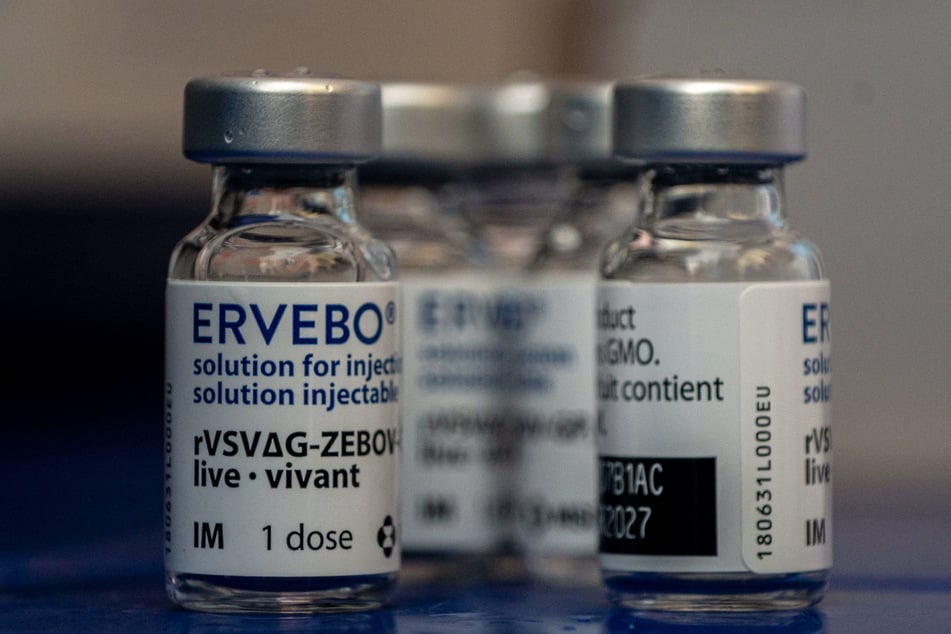 Vials of Ervebo are pictured in the North Kivu Province of the Democratic Republic of the Congo, amid the country's devastating Ebola outbreak, on October 16, 2026.