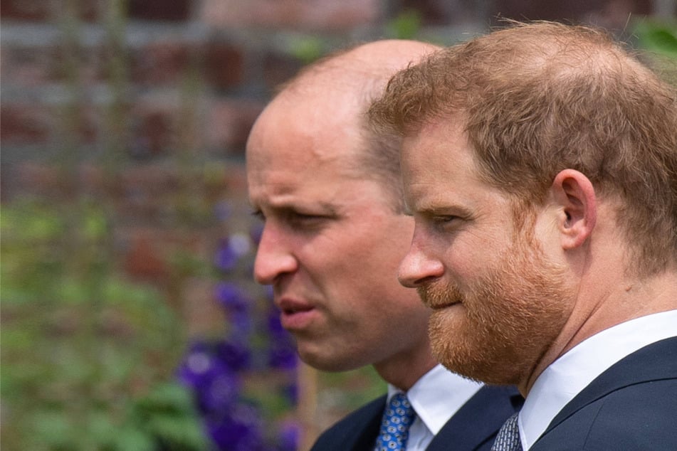 Making nice for the camera? Prince Harry shoots documentary with the royal family