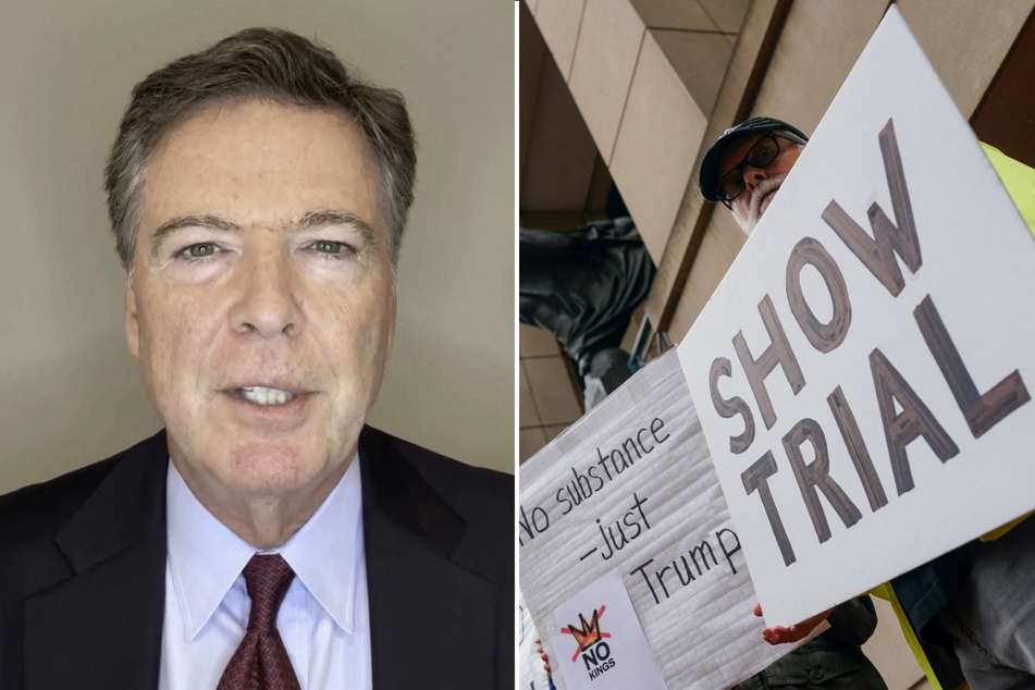 Ex-FBI director James Comey enters plea in criminal case demanded by Trump