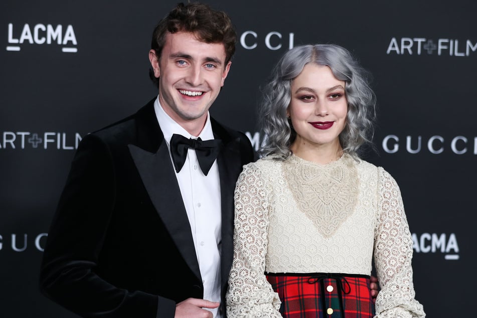 Paul Mescal (l) and Phoebe Bridgers dated for about two years between 2020 and 2022.