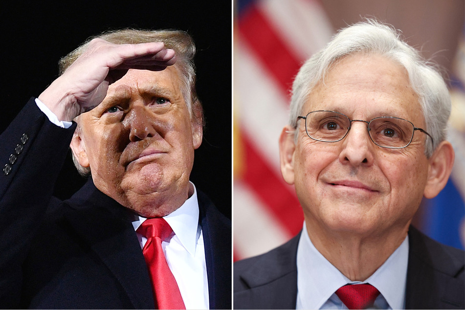 During a recent event, Attorney General Merrick Garland (r.) publicly defended the investigation and indictment of Donald Trump for the first time.