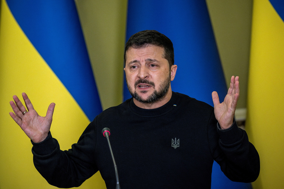 Ukrainian President Volodymyr Zelensky denied his country was in any way involved in the Nord Stream pipeline sabotage.