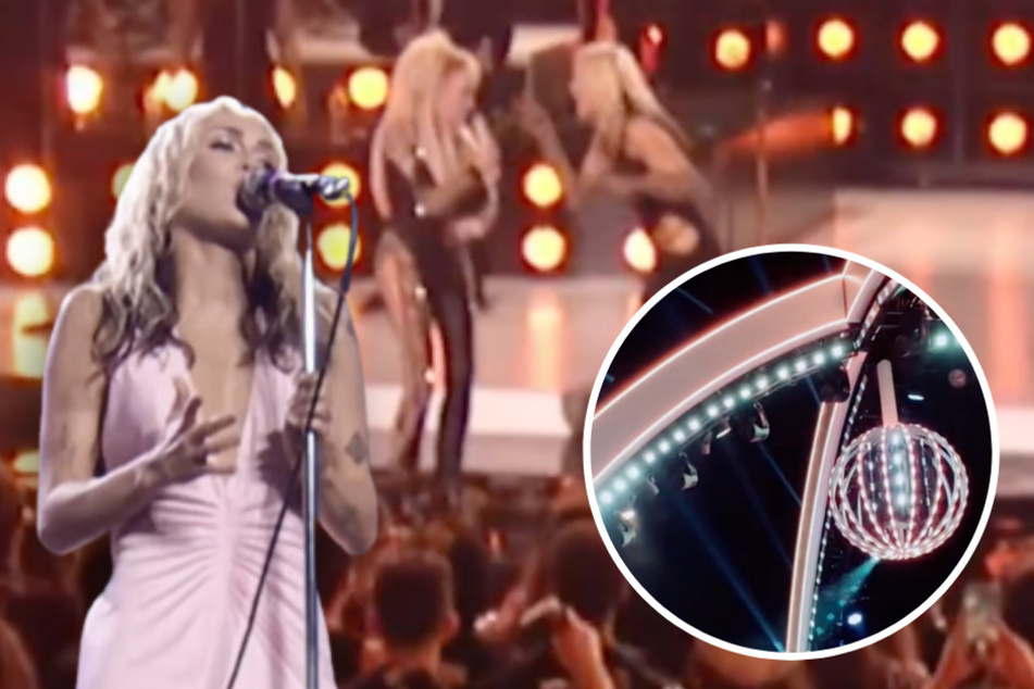 Miley Cyrus' annual New Year's Eve party was traded for NFL's Sunday Night Football as the Green Bay Packers took on the Minnesota Vikings.