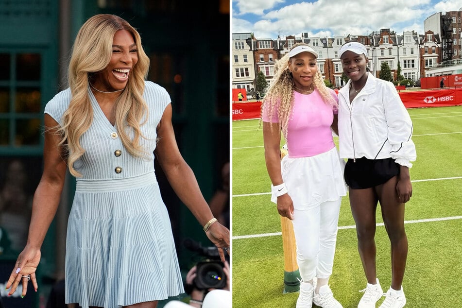 Serena Williams kicks off practices for tennis return: "The Queen is back"