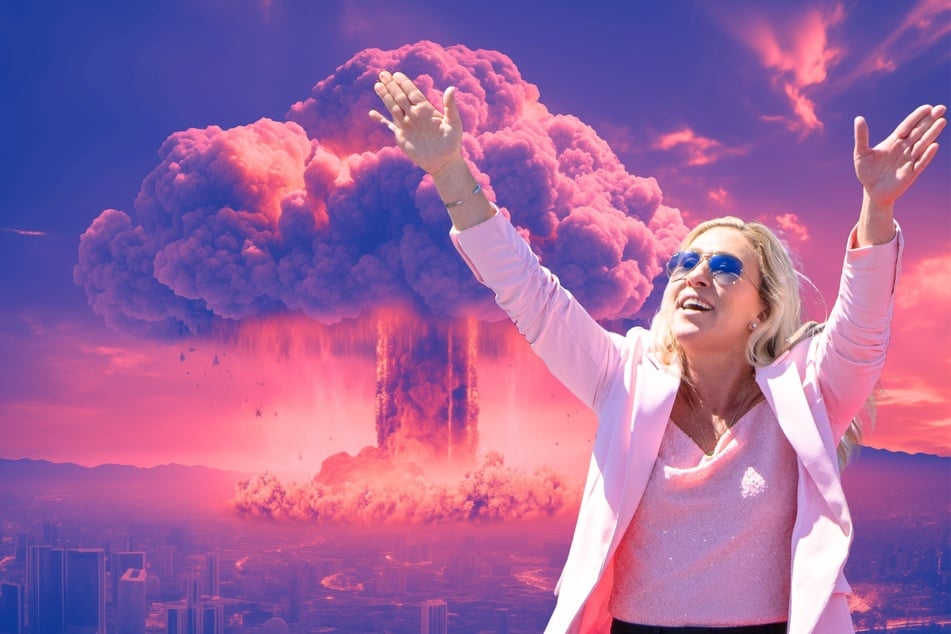 Representative Marjorie Taylor Greene doubled down on her recent social media post claiming that earthquakes and solar eclipses are signs from God.
