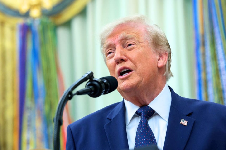 President Donald Trump is facing criticism after sharing a social media post seemingly attacking Muslim kindergarteners celebrating their graduation.