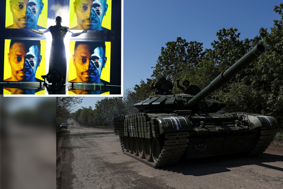 Russia launches strikes on Ukraine and hits hometown of Eurovision duo as they perform
