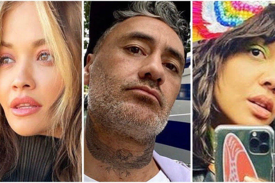 Ménage-à-trois? Rita Ora and Tessa Thompson caught smooching Thor director Taika Waititi