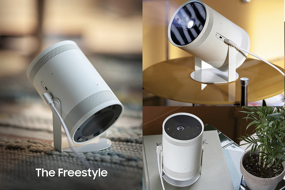 You can point the Freestyle up, down, and all around.