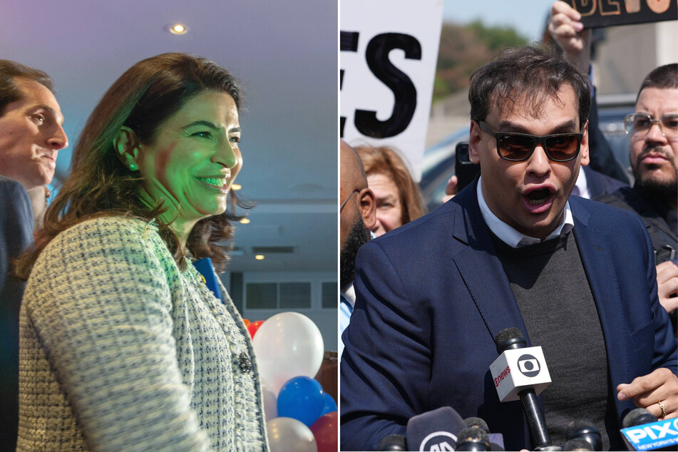 Controversial Congressman George Santos is being challenged for his seat by Anna Kaplan, who has kicked off her campaign with a scathing attack ad.
