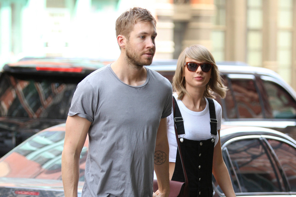 Taylor Swift (r.) and Calvin Harris dated for over a year before their split in june 2016.
