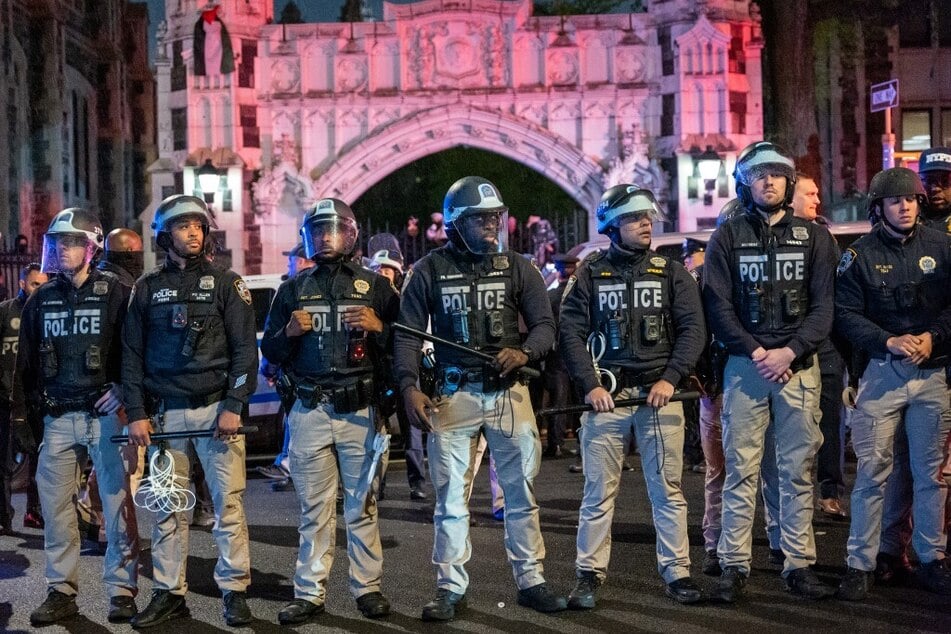 NYPD releases disturbing video of militarized raid on college Palestine protests: "We will strike you"