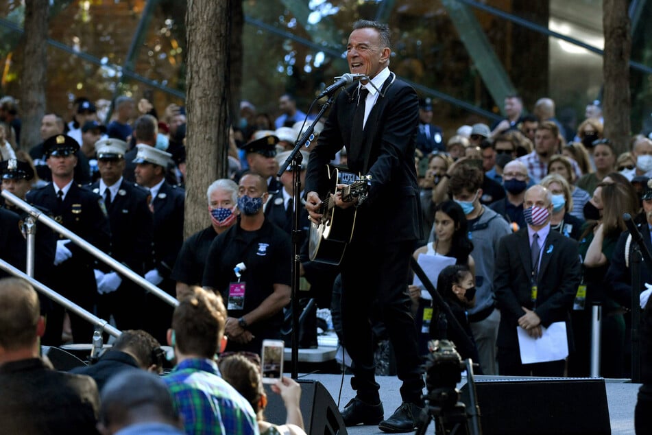 Bruce Springsteen performed at the ceremony.