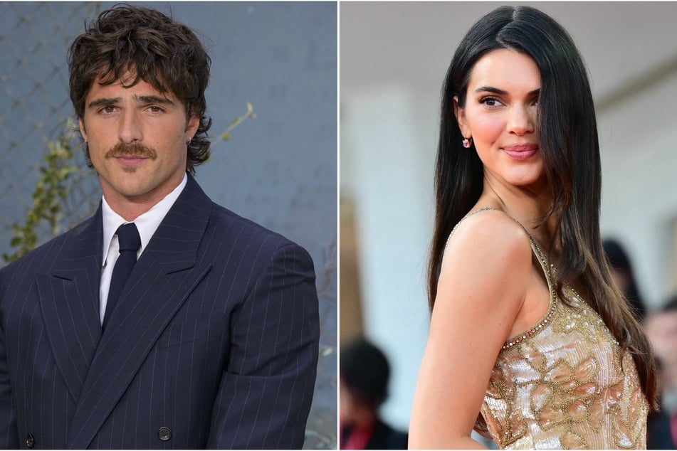 Kendall Jenner gets some swoon-worthy support from Jacob Elordi as she slays Milan Fashion Week