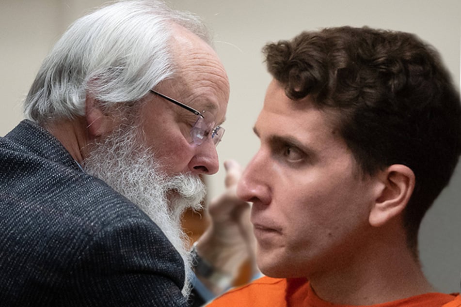 Latah County Prosecutor Bill Thompson (l.) has filed intent to seek the death penalty in the quadruple murder case against Bryan Kohberger.